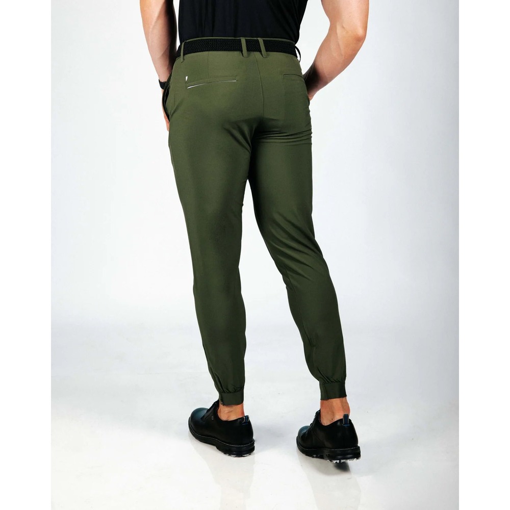 Primo Men's Olive Golf Jogger, 35 short